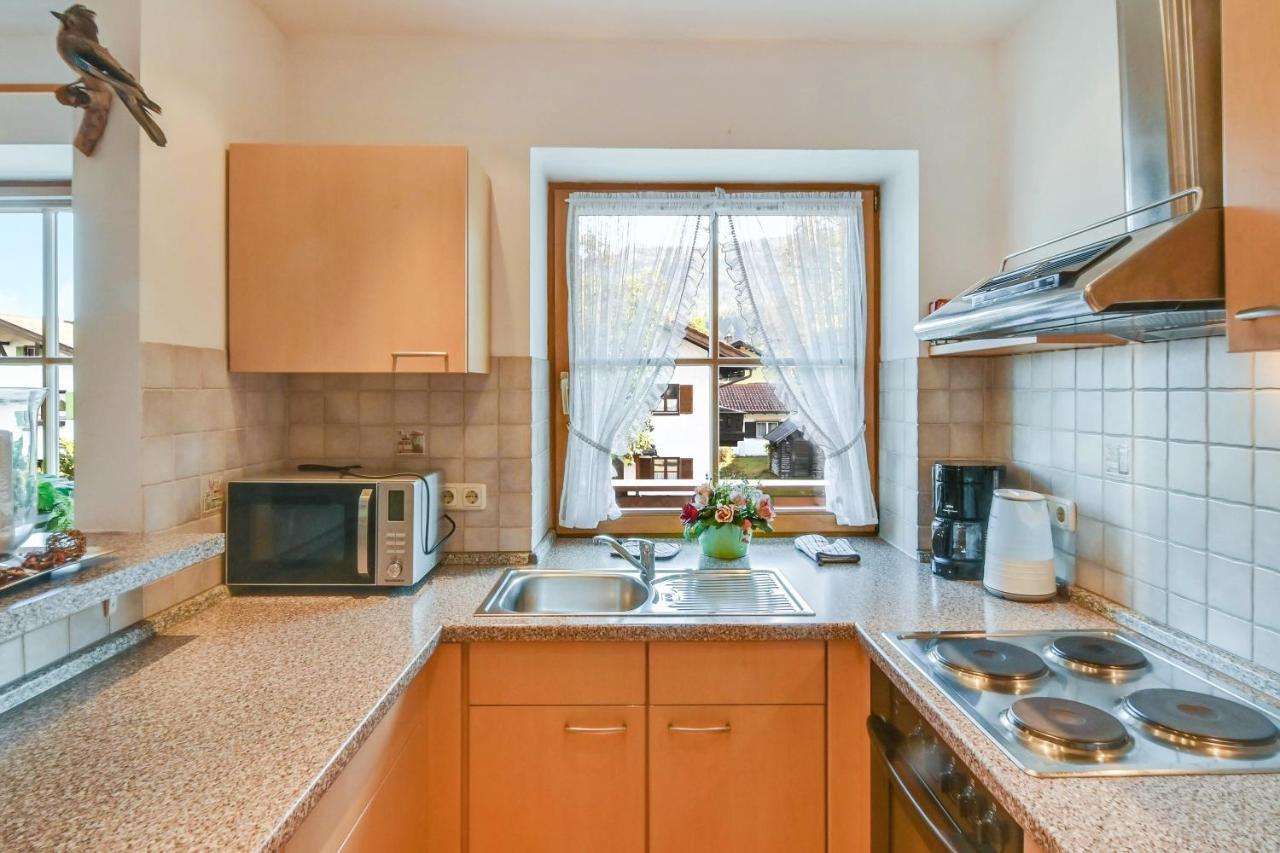 Katharinenhof Ferienwohnung Alpspitz การ์มิช-พาร์เทนเคียร์เชน ภายนอก รูปภาพ