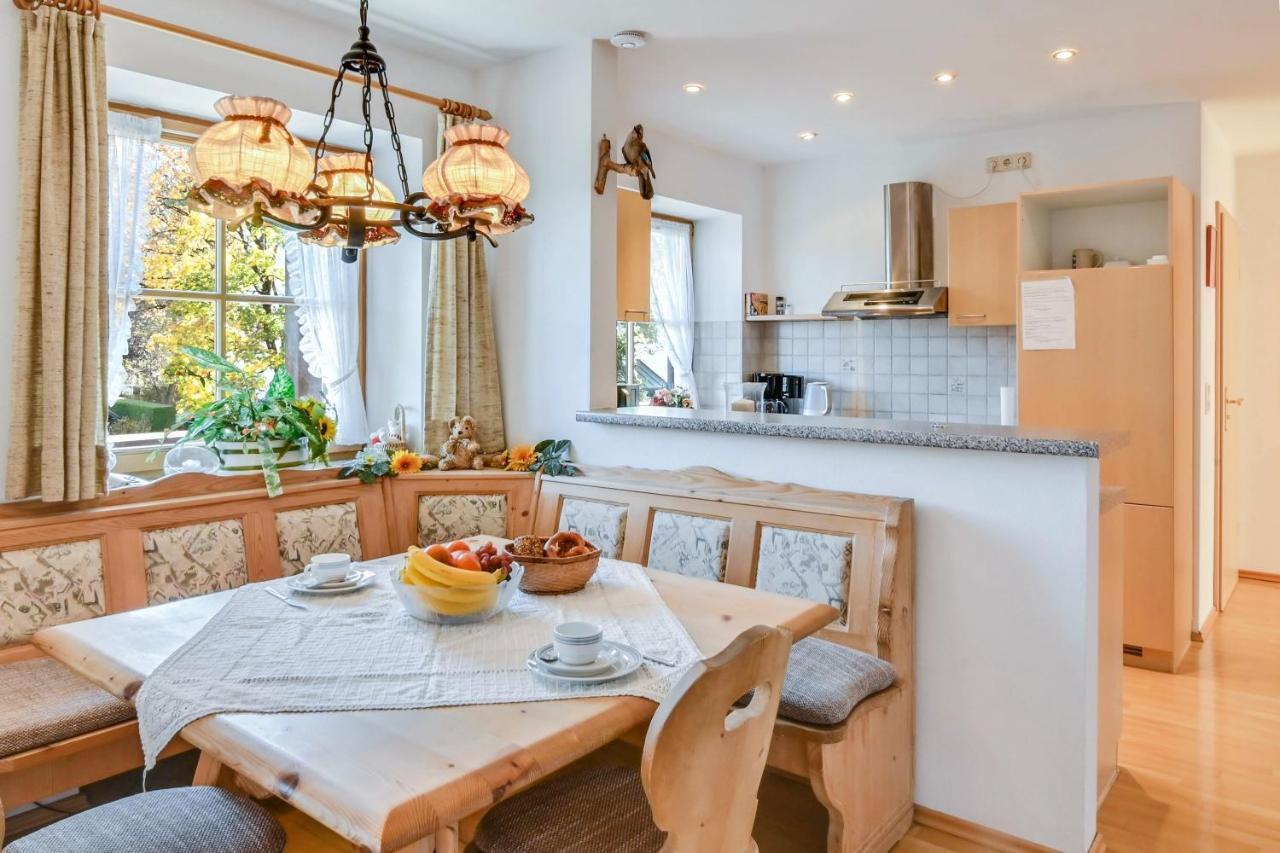 Katharinenhof Ferienwohnung Alpspitz การ์มิช-พาร์เทนเคียร์เชน ภายนอก รูปภาพ